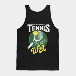 Funny Tennis Joke Tank Top